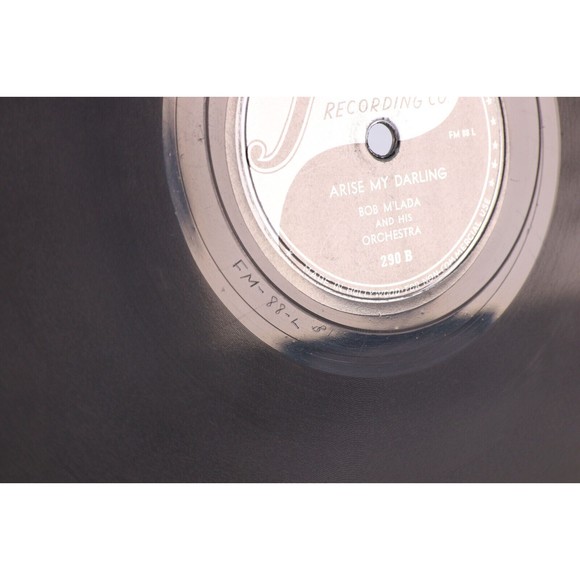 Bob M'Lada - Wisconsin Waltz / Arise My Darling - 10" 78 rpm FM Record 290 RARE - Picture 12 of 16